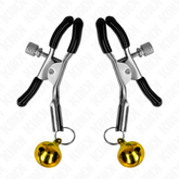 KINK - ABRAZADERA METON CAMPANA ORO SIMPLE 6 CM